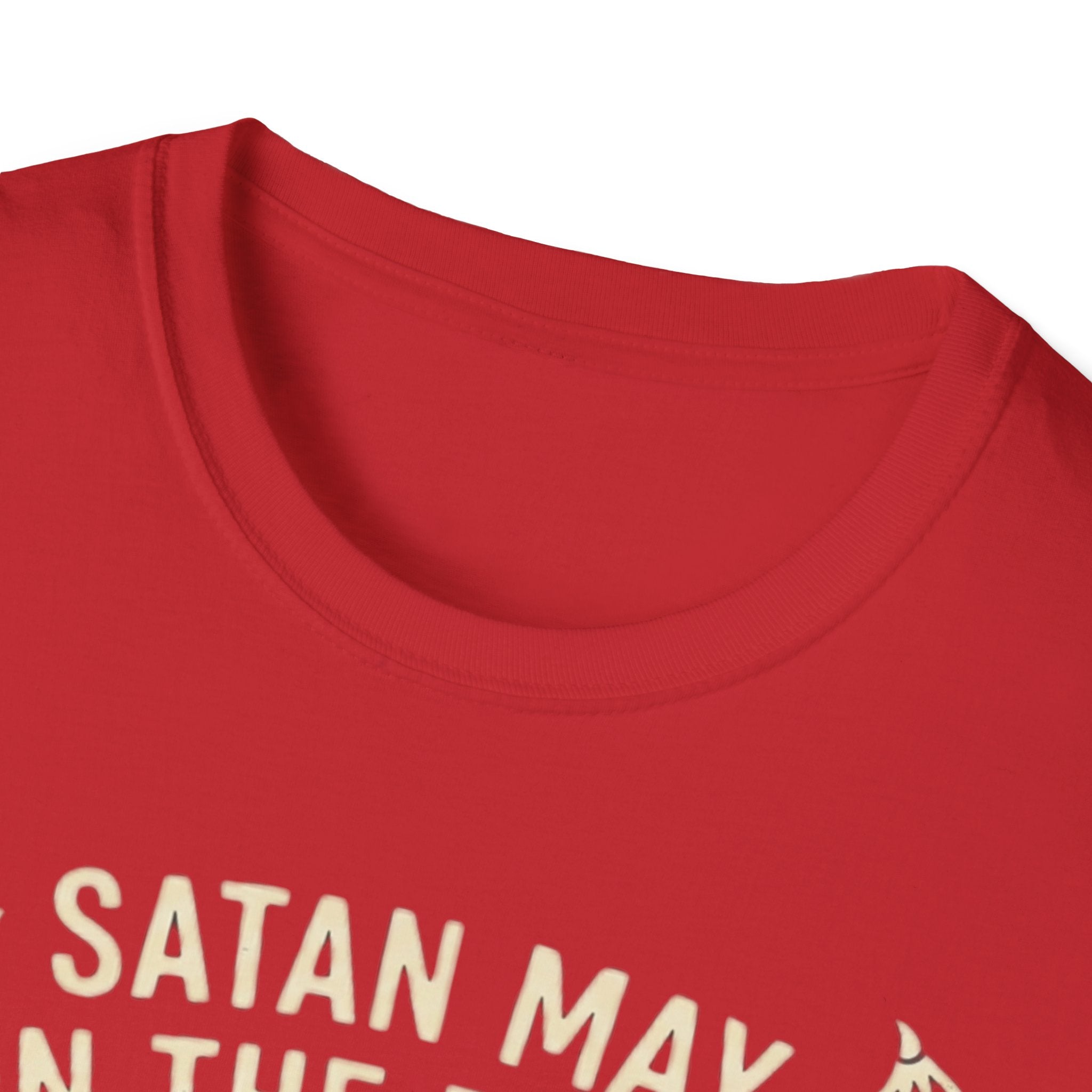 Religious Graphic T-Shirt — "Satan May Win the Battle, But God Wins the War"