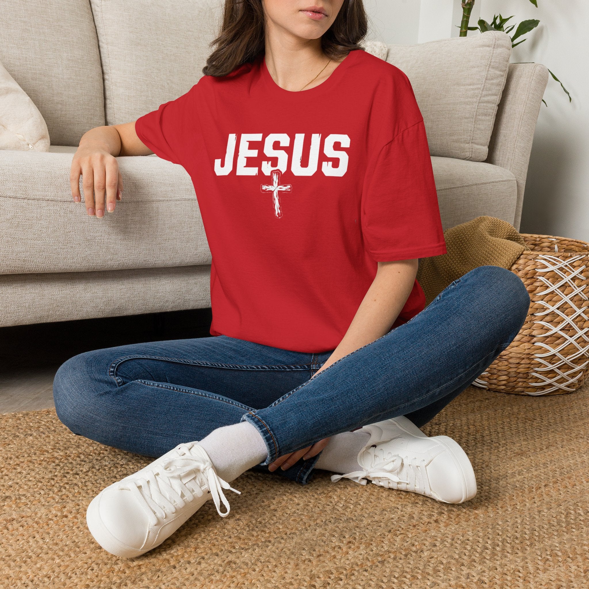 Jesus Cross T-Shirt — Bold Faith Graphic Tee