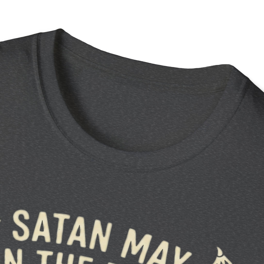 Religious Graphic T-Shirt — "Satan May Win the Battle, But God Wins the War"