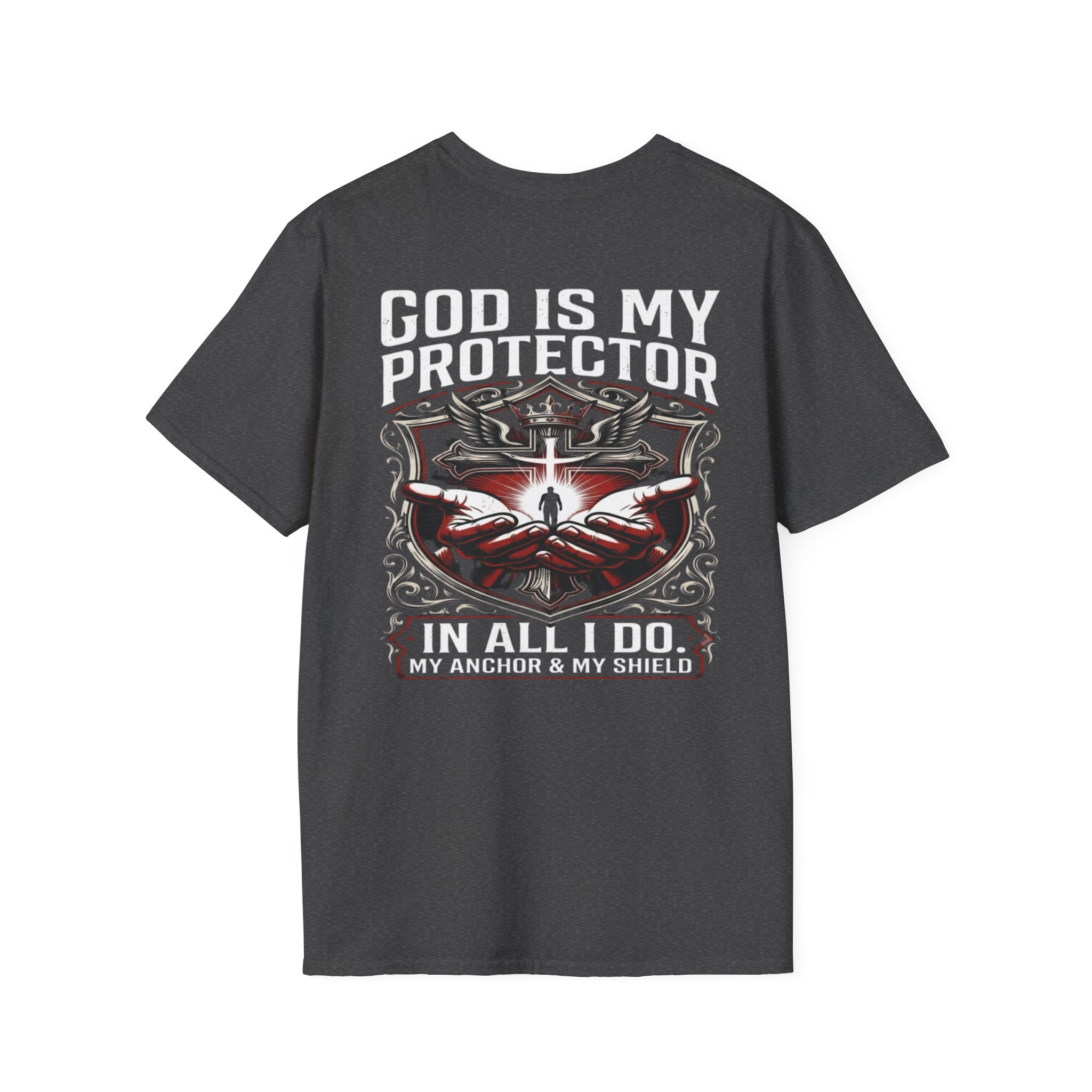 God is my protector Tee - Christian T-Shirt
