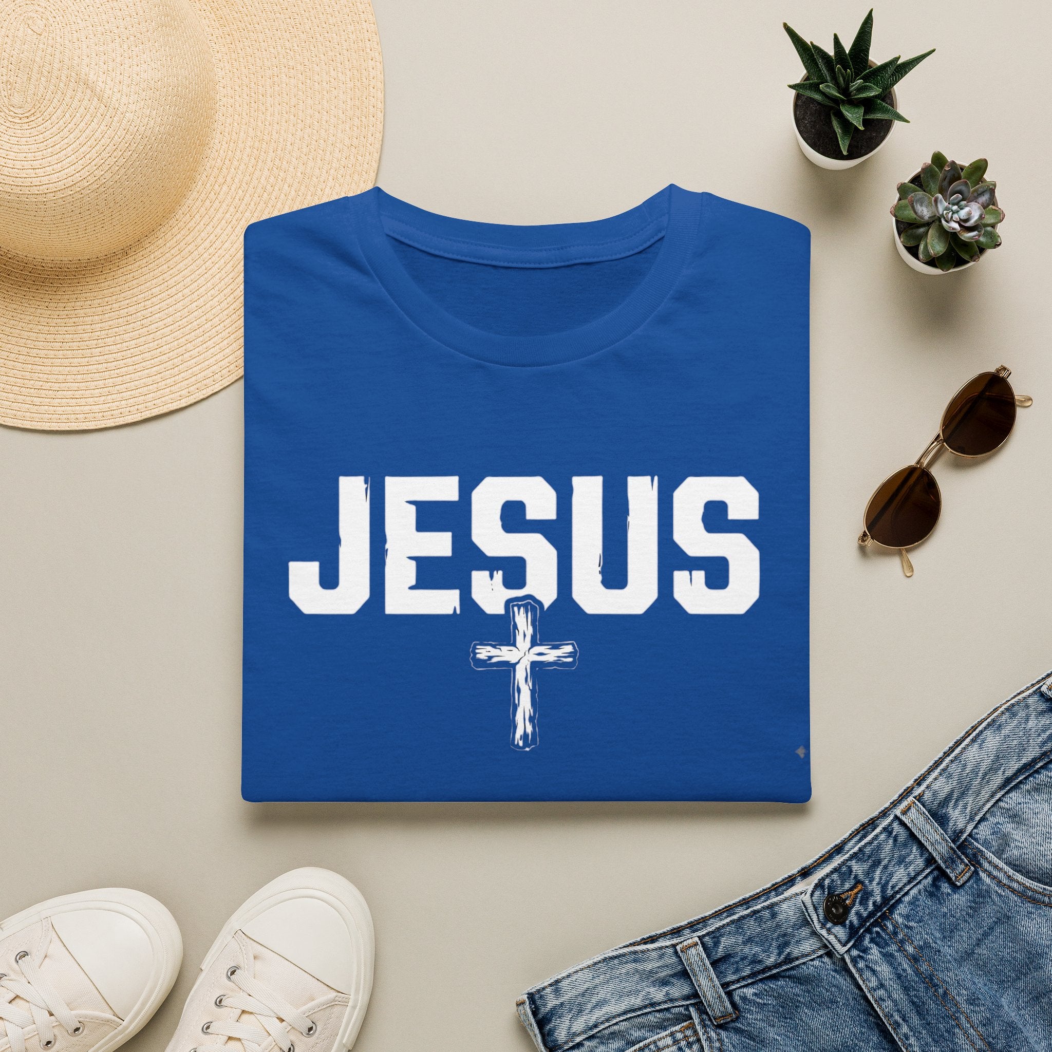 Jesus Cross T-Shirt — Bold Faith Graphic Tee