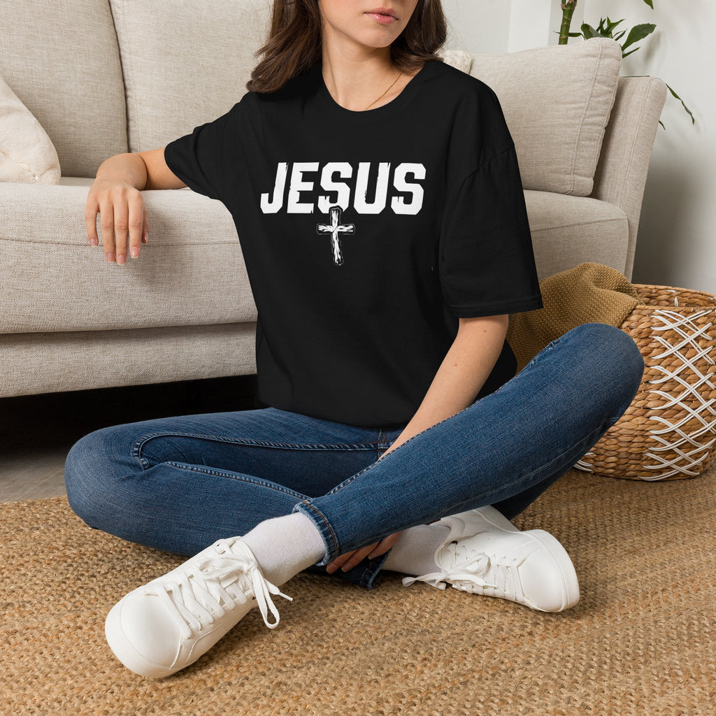 Jesus Cross T-Shirt — Bold Faith Graphic Tee