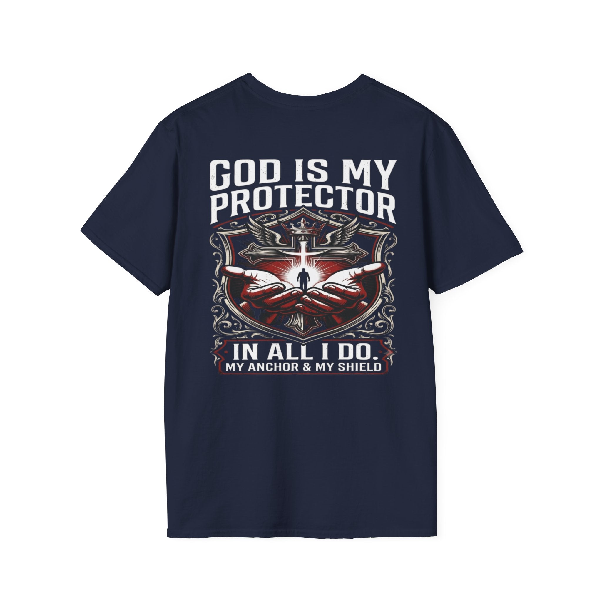 God is my protector Tee - Christian T-Shirt