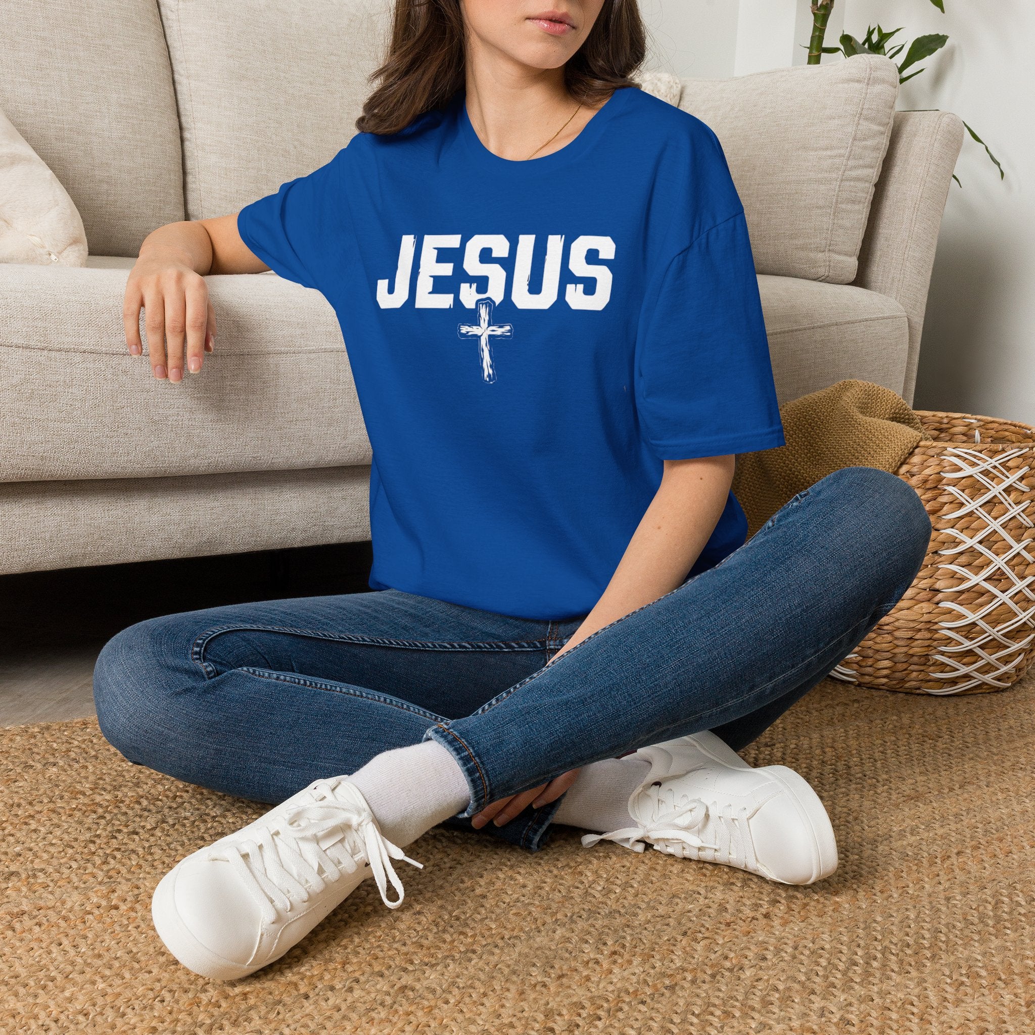 Jesus Cross T-Shirt — Bold Faith Graphic Tee