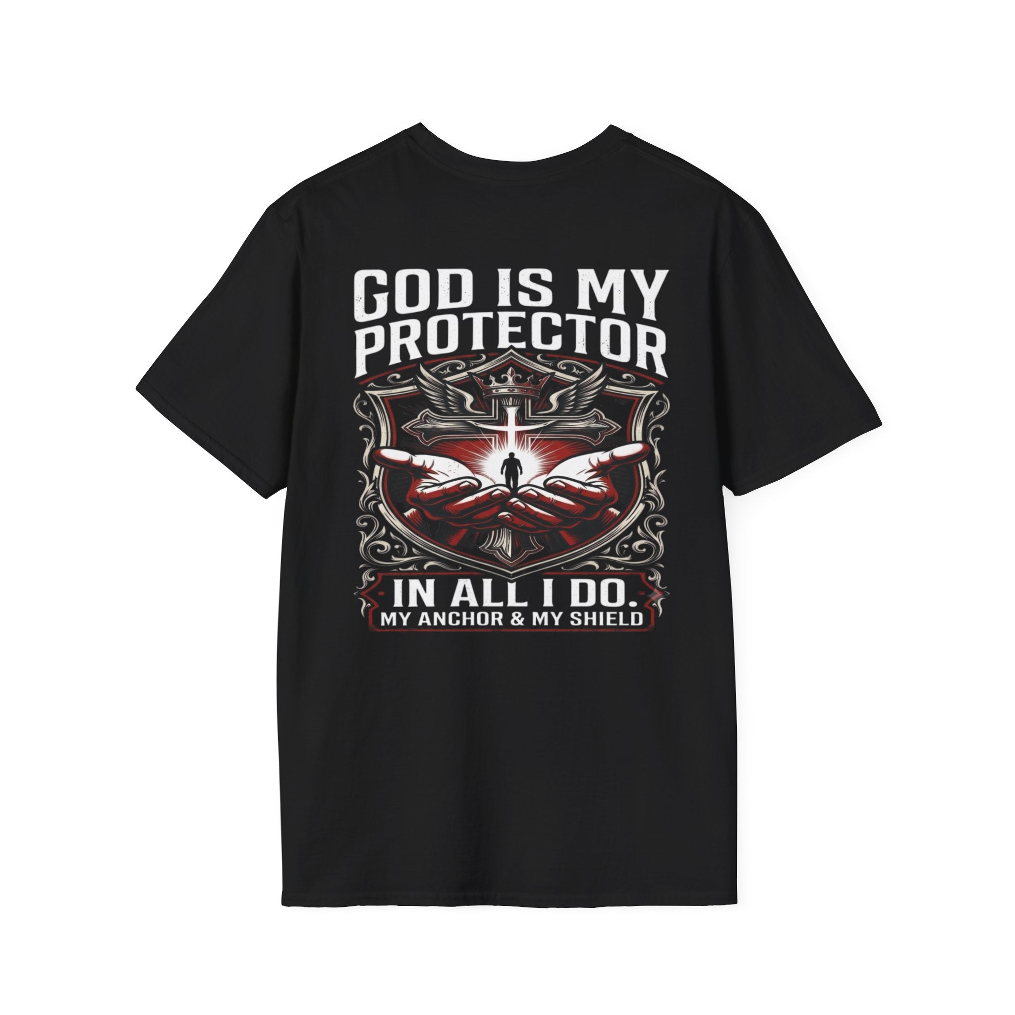 God is my protector Tee - Christian T-Shirt