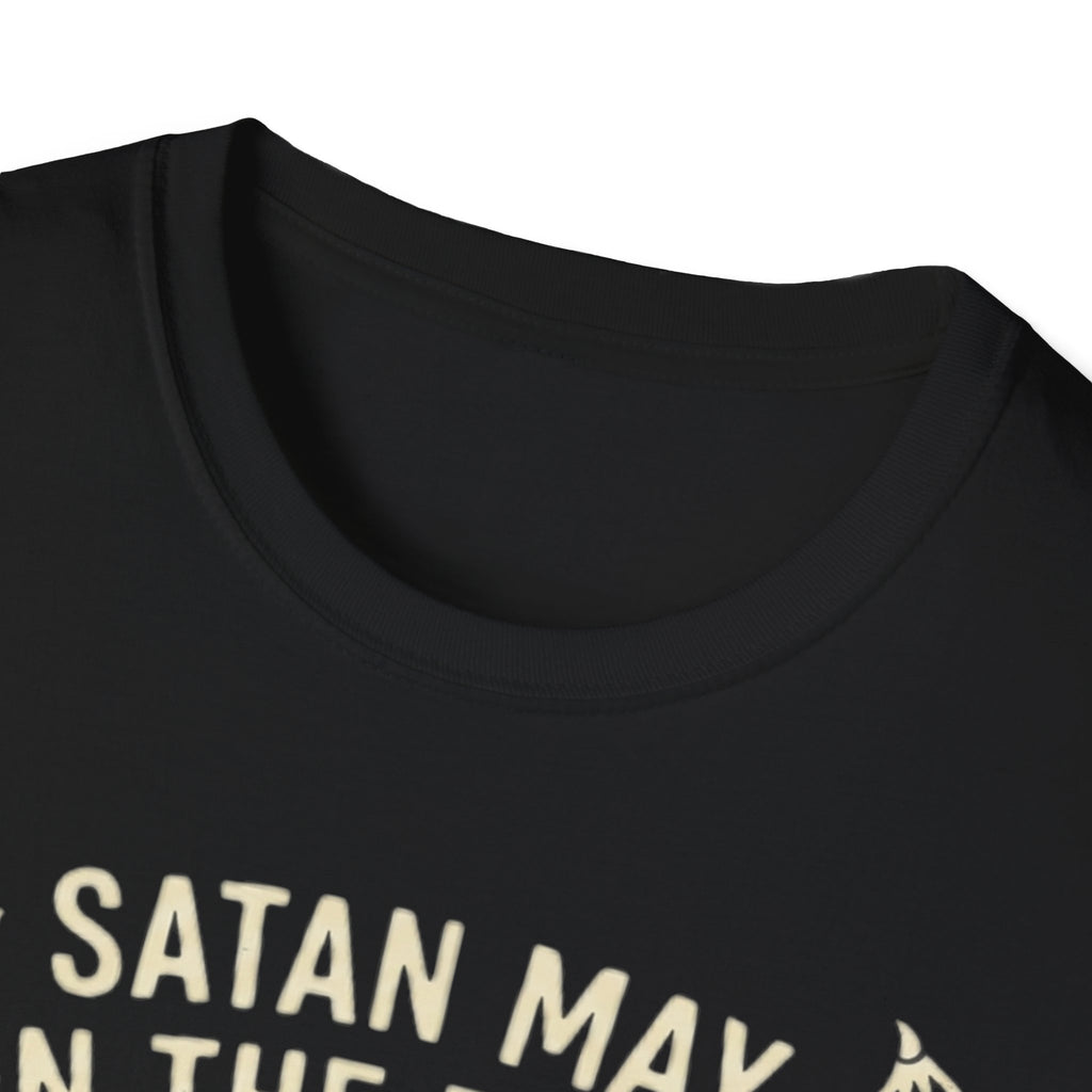 Religious Graphic T-Shirt — "Satan May Win the Battle, But God Wins the War"
