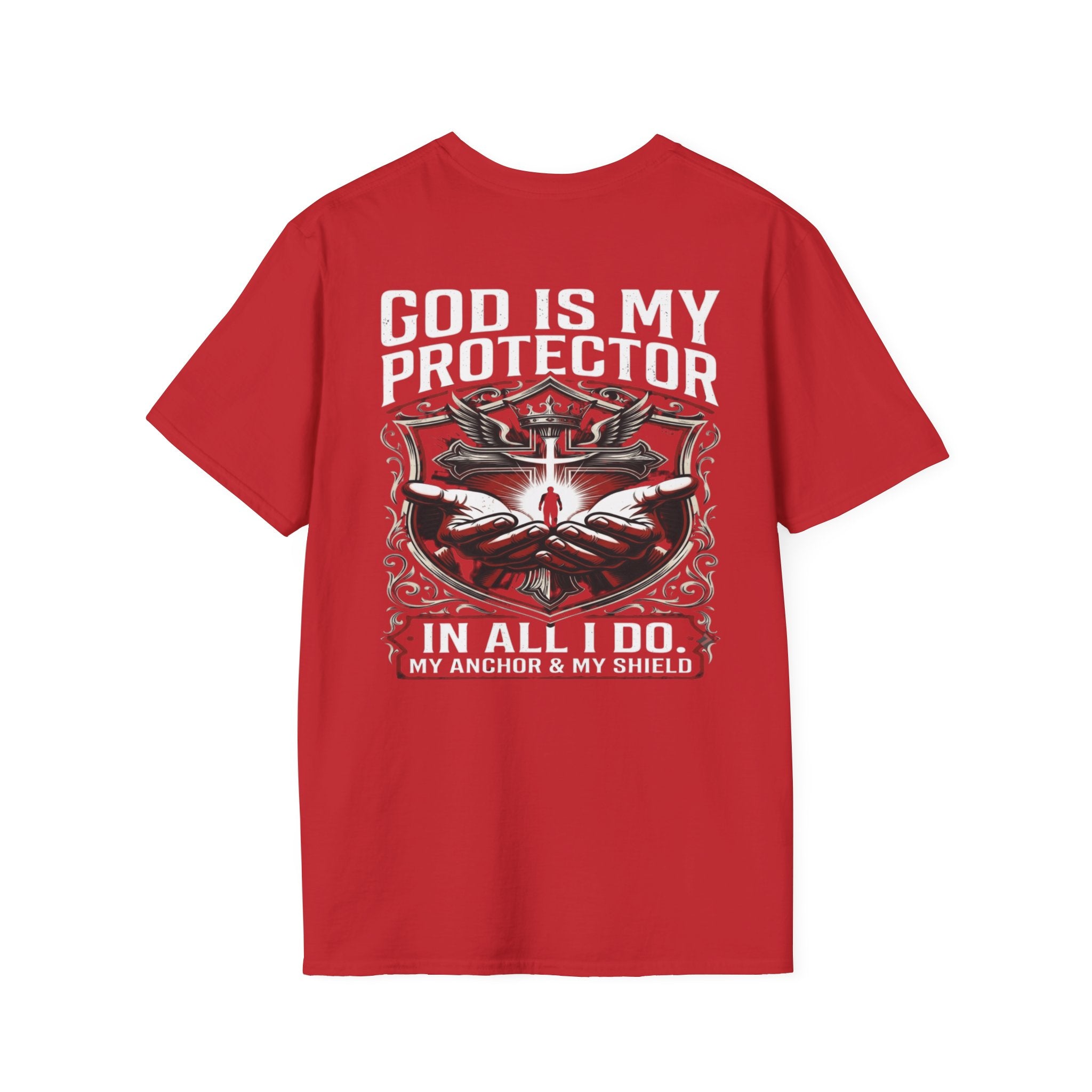 God is my protector Tee - Christian T-Shirt