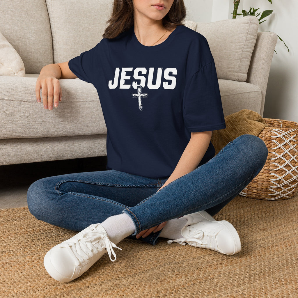 Jesus Cross T-Shirt — Bold Faith Graphic Tee