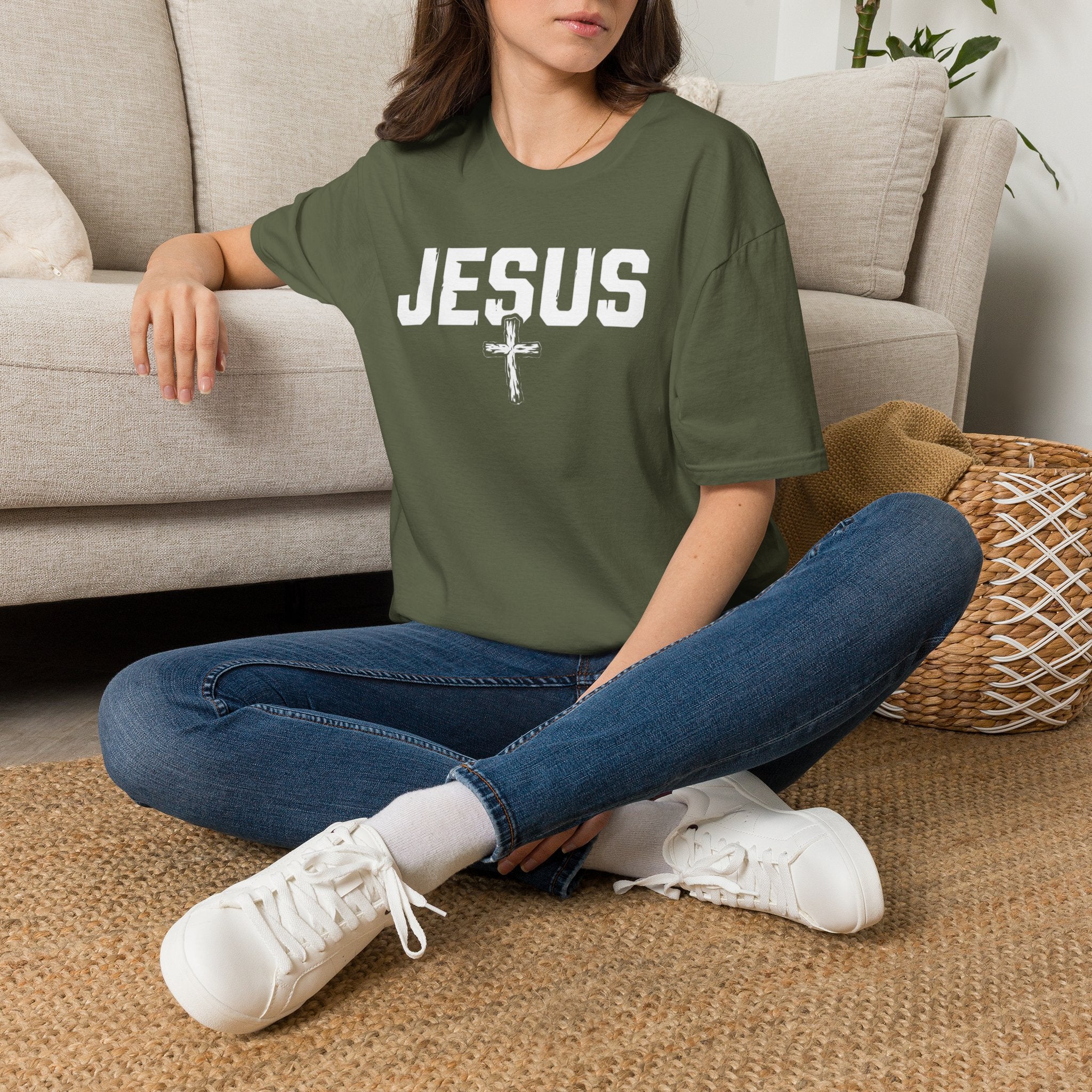 Jesus Cross T-Shirt — Bold Faith Graphic Tee