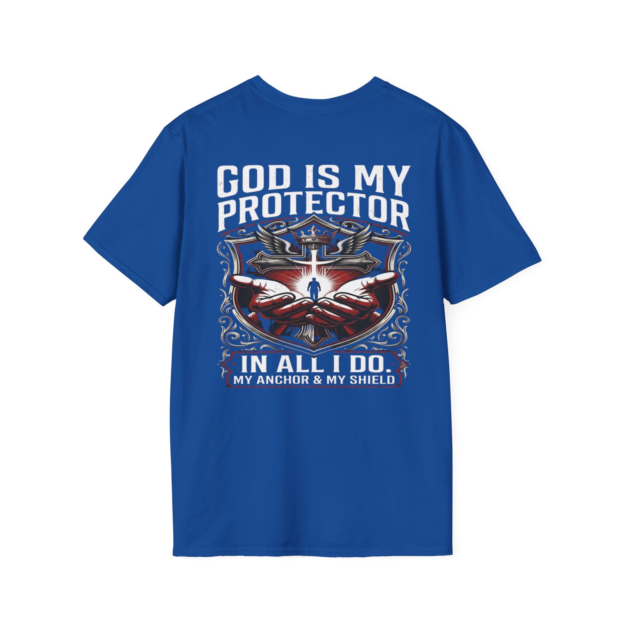 God is my protector Tee - Christian T-Shirt