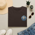 Christian Compass Cross T-Shirt — Small Chest Faith Graphic