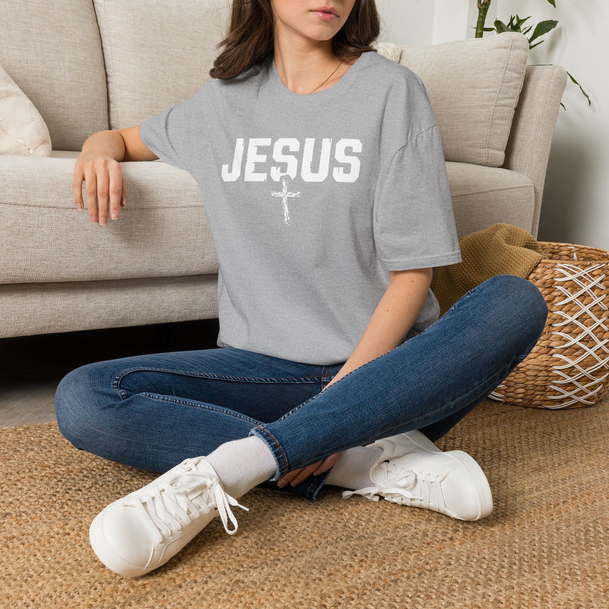 Jesus Cross T-Shirt — Bold Faith Graphic Tee