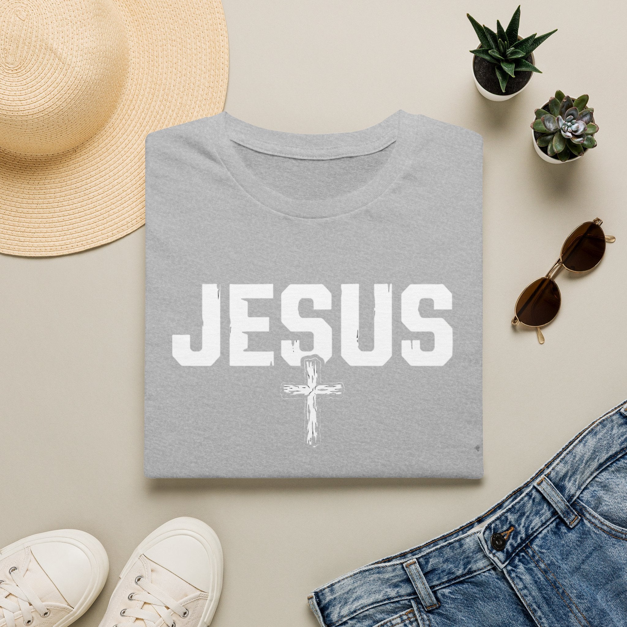 Jesus Cross T-Shirt — Bold Faith Graphic Tee