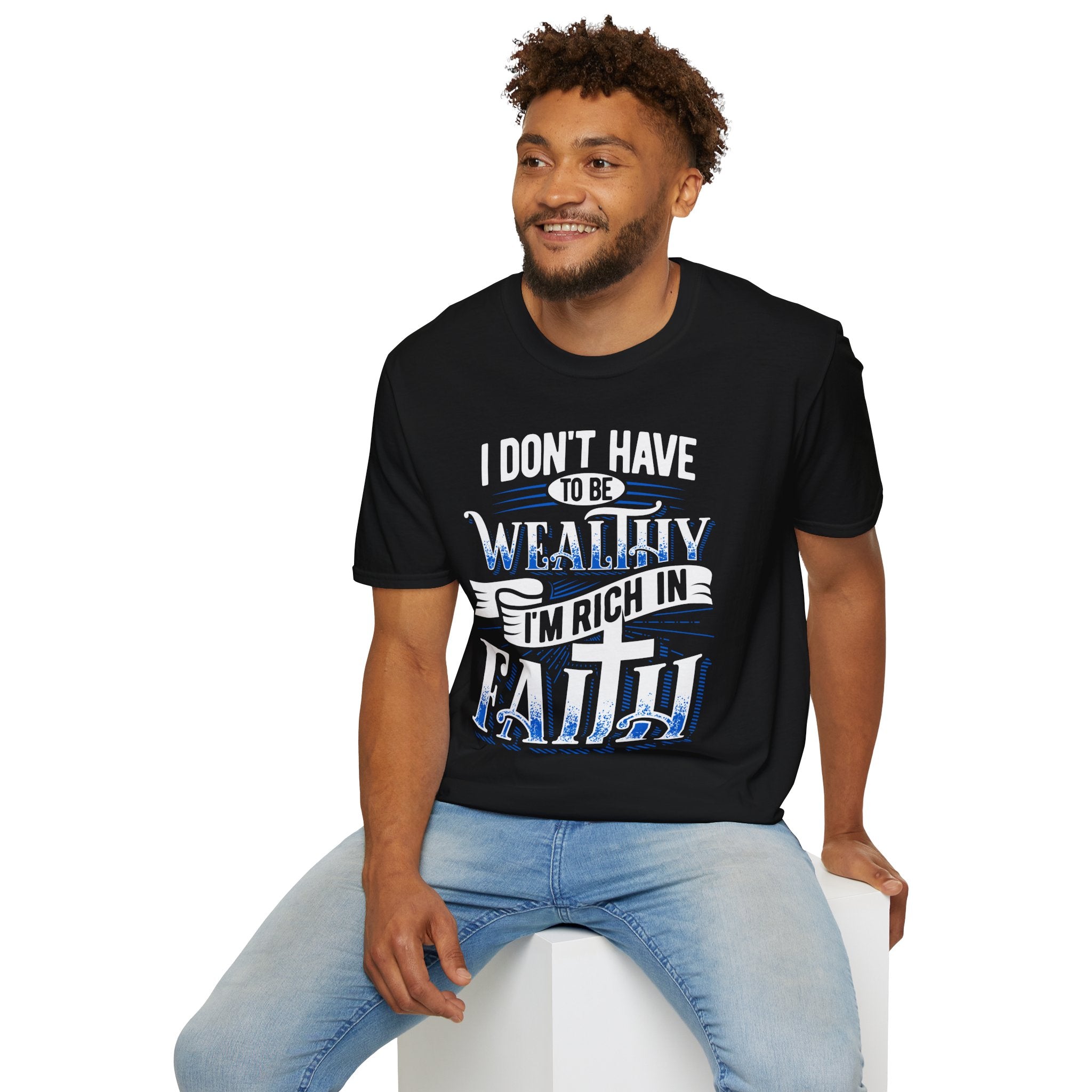 Rich in Faith T-Shirt | Four5Six Christian Streetwear