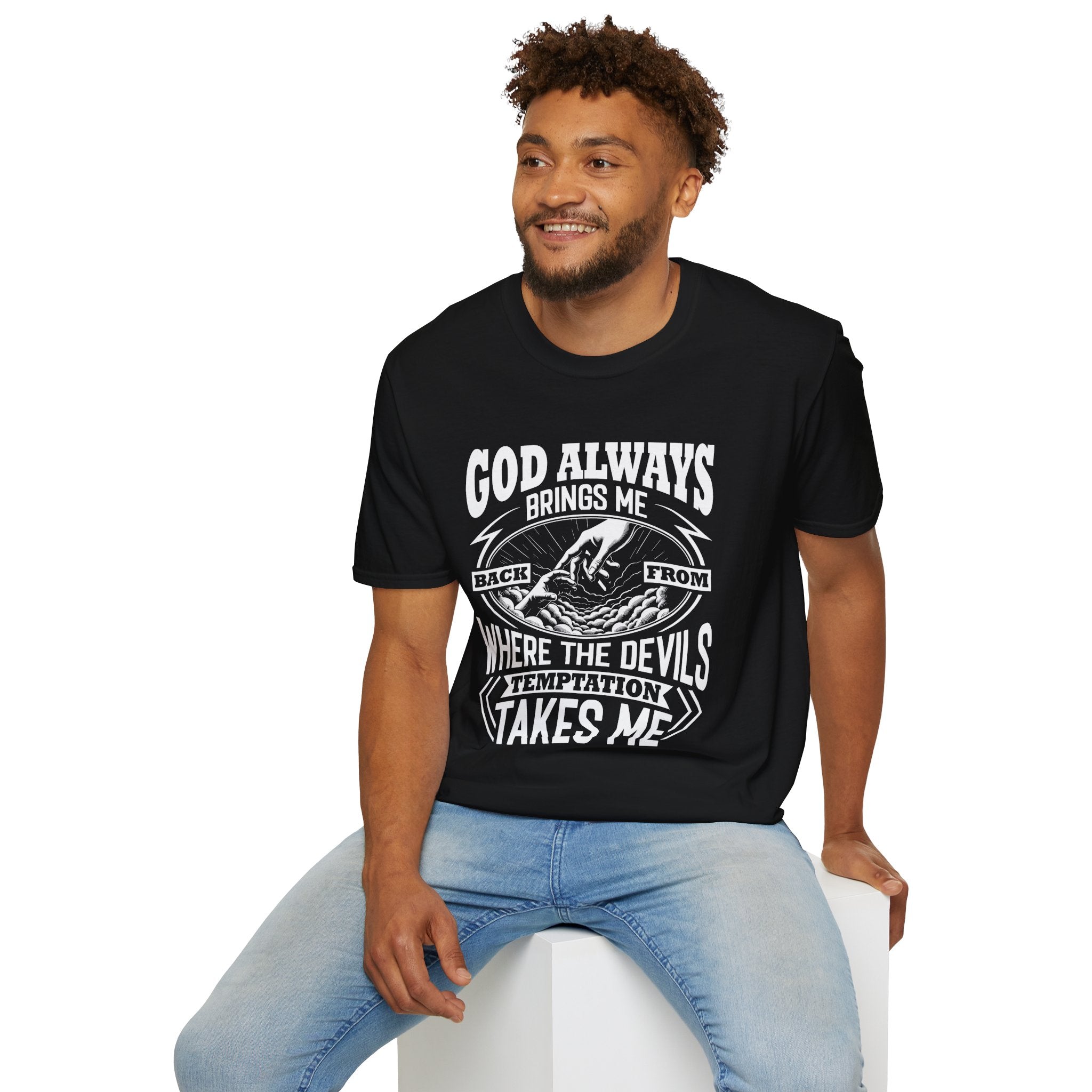 God Always Brings Me Back Tee | Christian Streetwear