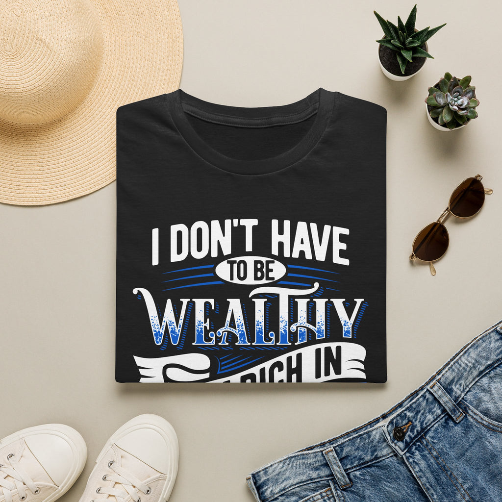 Rich in Faith T-Shirt | Four5Six Christian Streetwear
